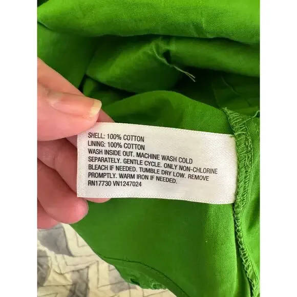 NWT GREEN Kate Spade New York x Target Women's Eyelet Shell Tank Top XXS - Picture 6 of 14